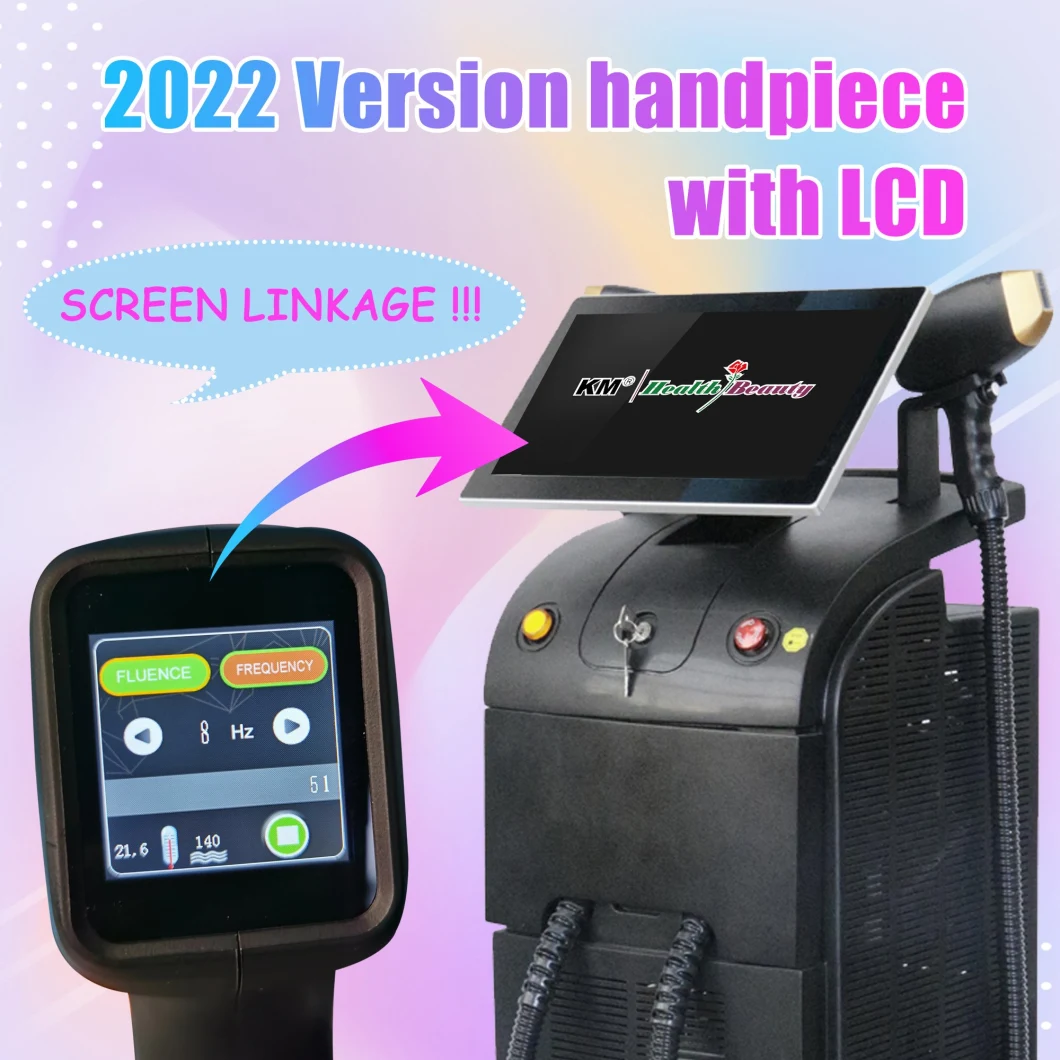 2023 New Tech Arrivals Medical Laser Cosmetics Ice Titanium 808nm Diode Laser Hair Removal Machine Beauty Salon IPL Crystal Skin Care Facial Equipment Supplier